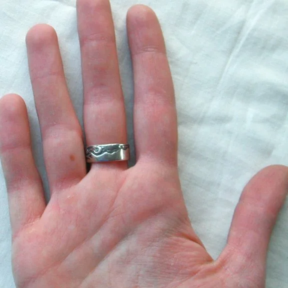 Wisdom Ring, sterling silver — Tossi Jewelry